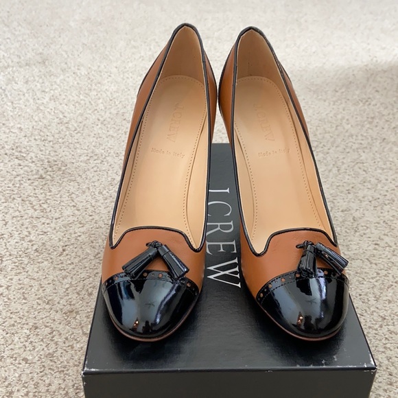 J. Crew Shoes - 🌟NBW- J.Crew Mona Tassel Spectator Heels, size 8🌟